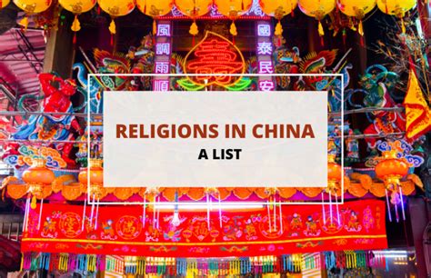 are religions allowed in china